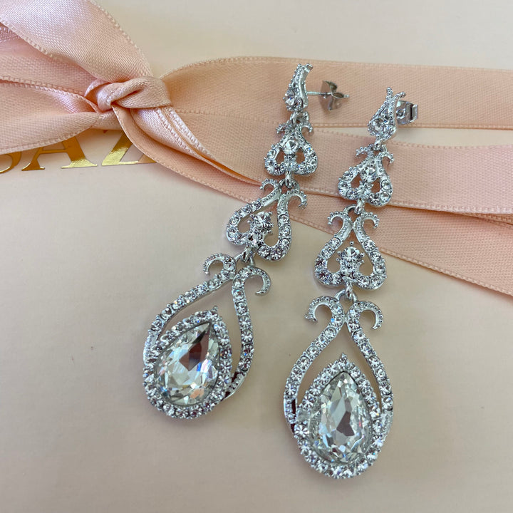 Teardrop earrings