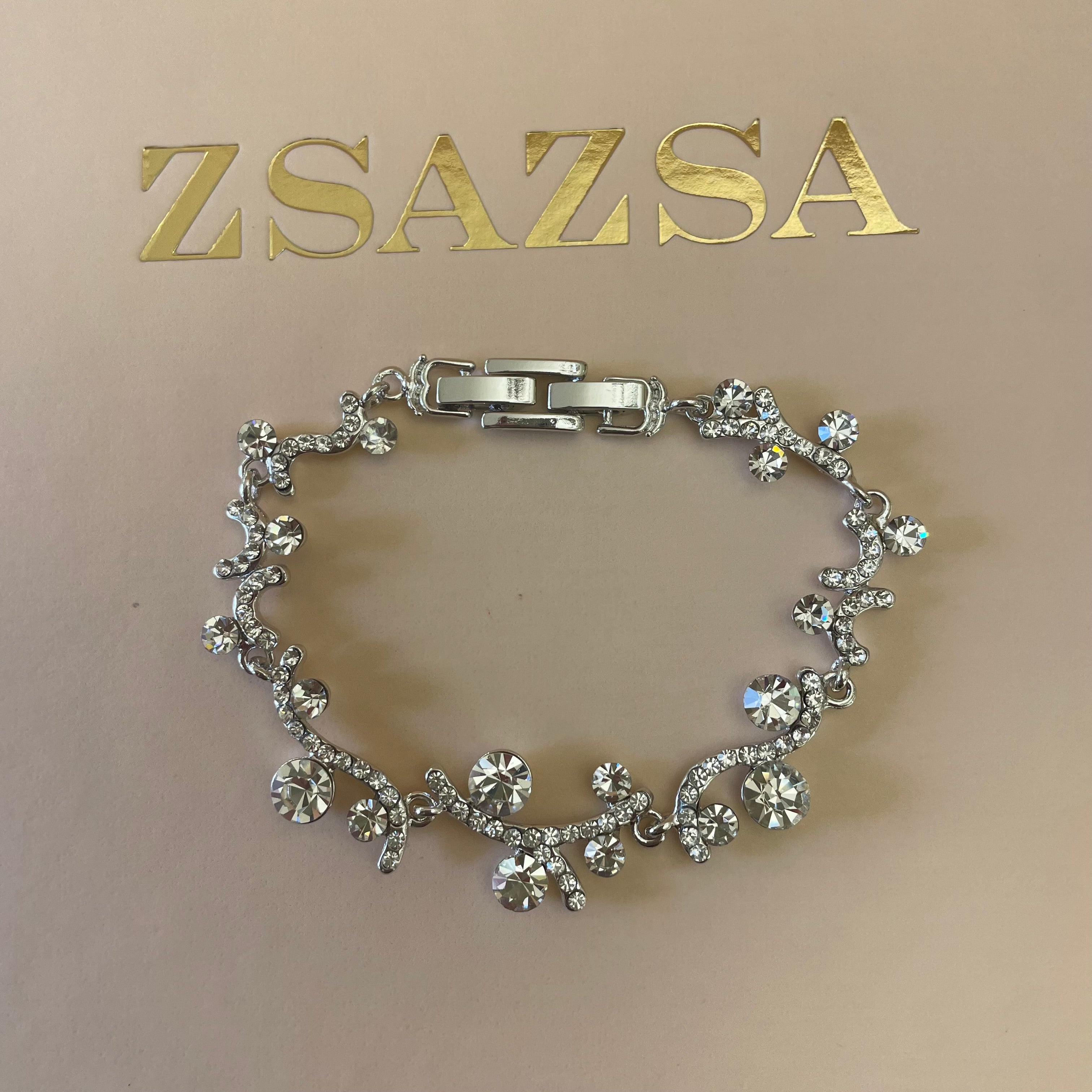 Dainty Swarovski bracelet