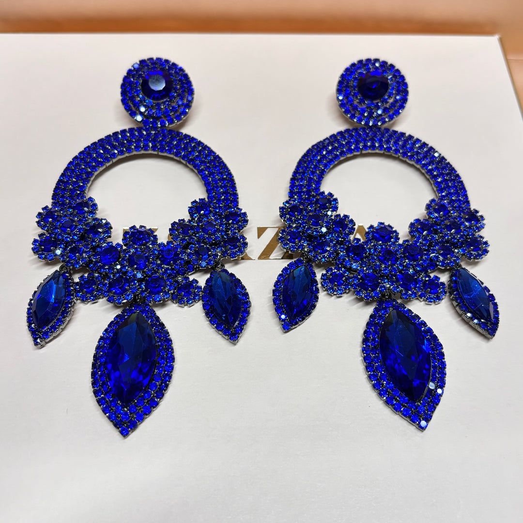 Big earrings