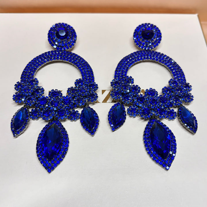 Big earrings