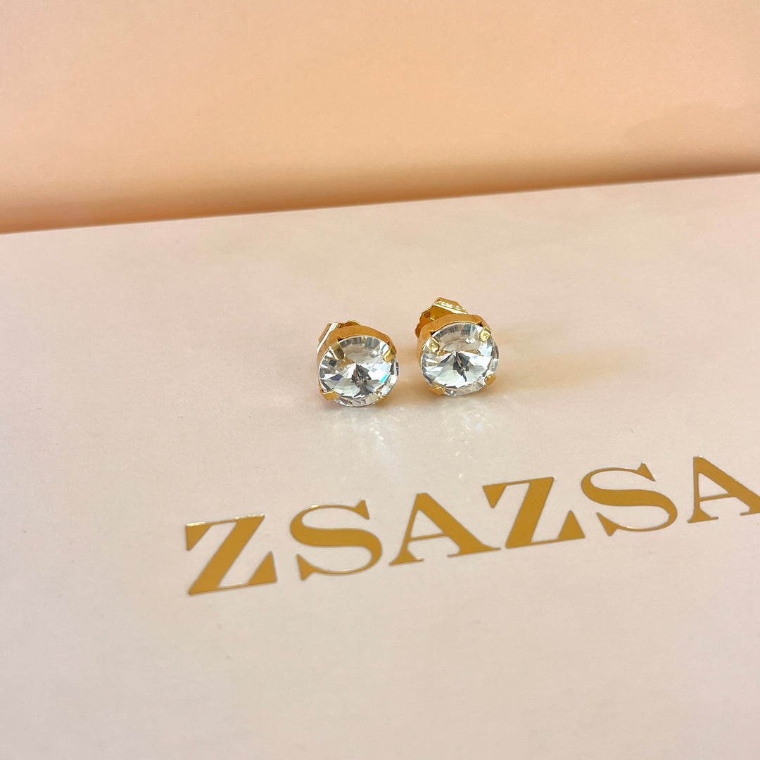 Preciosa crystals gold plated set