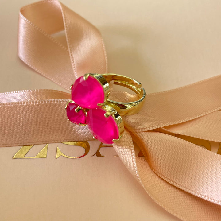 Neon pink summer set