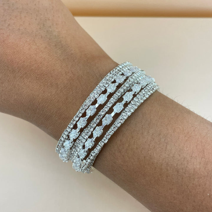 Marquise bangle
