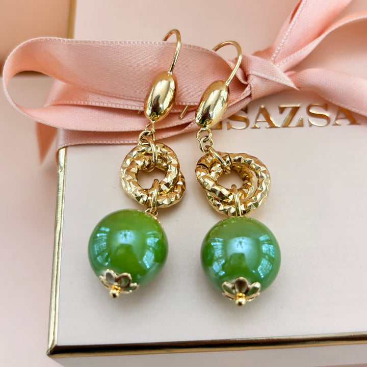 Ceramic green hooks