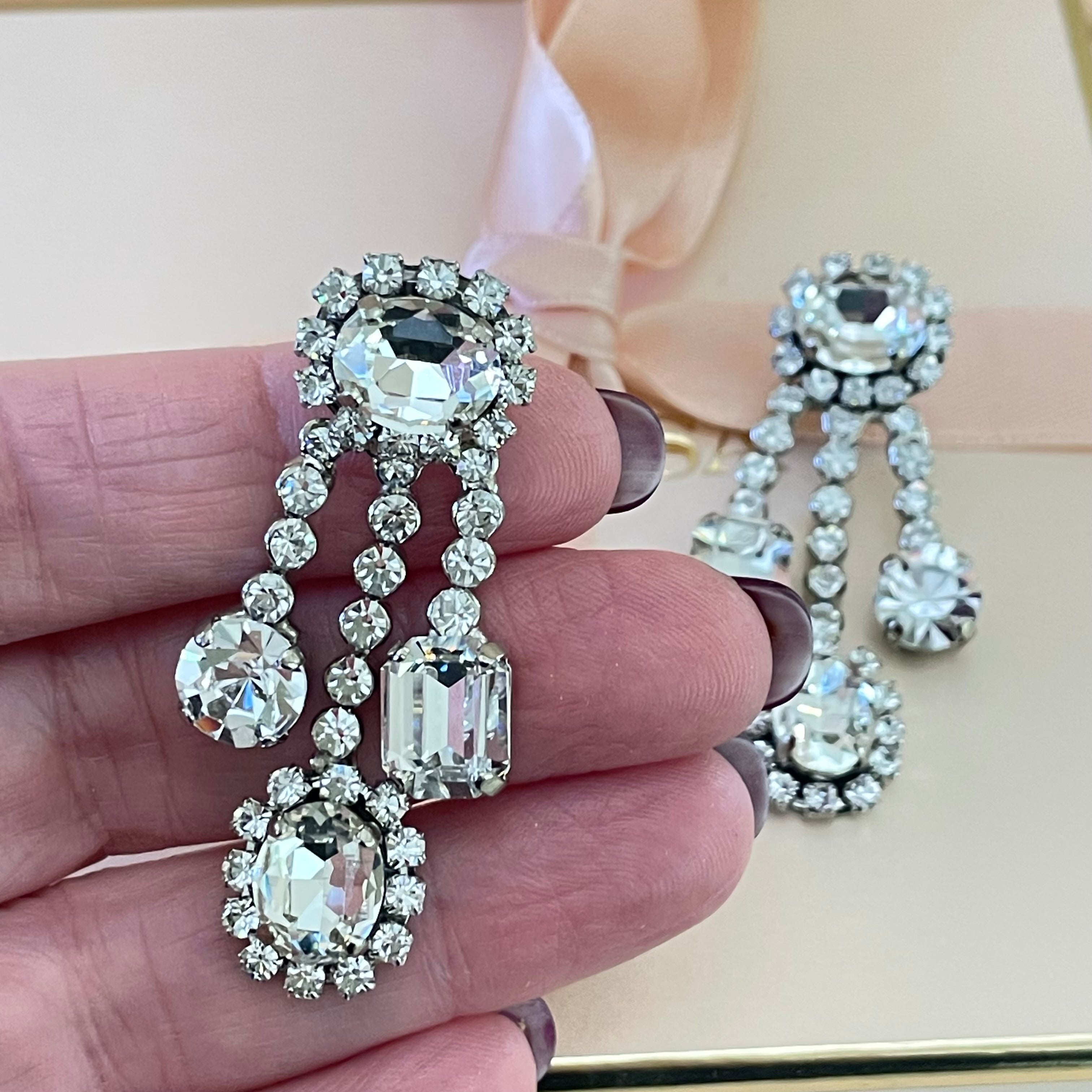 Swarovski crystal earrings