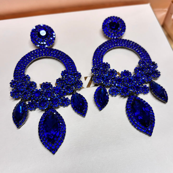 Big earrings