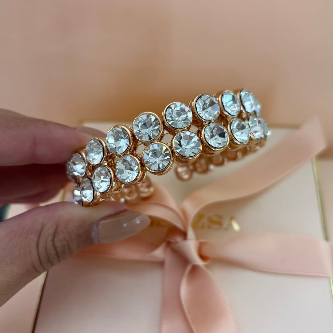 2 rows bangle
