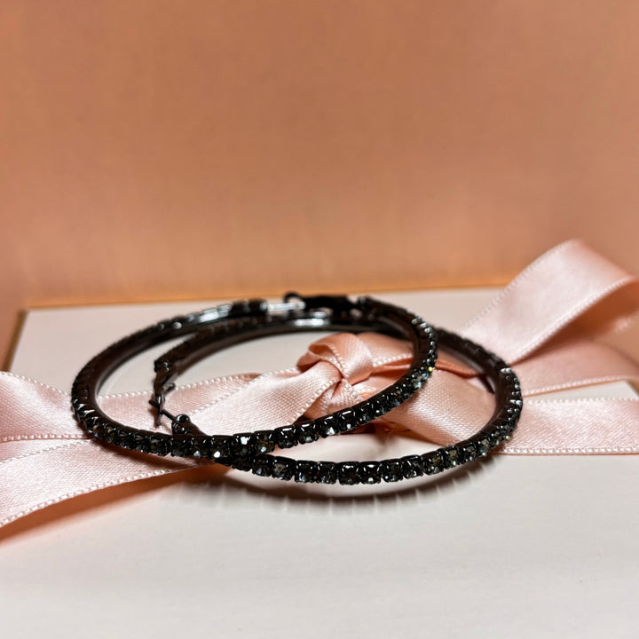 Dark grey hoops