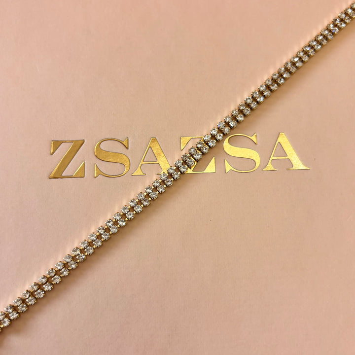 2 rows bracelet