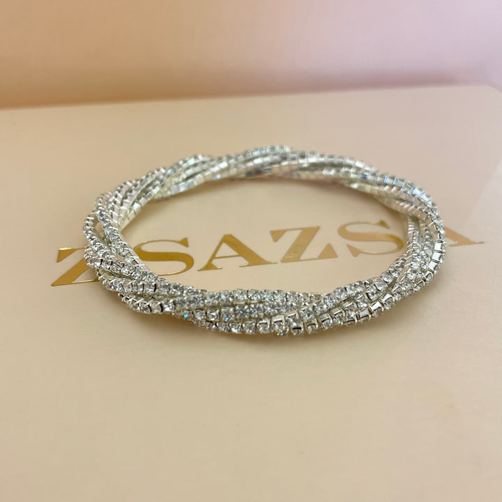 Twisted bangle