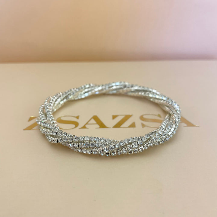 Twisted bangle