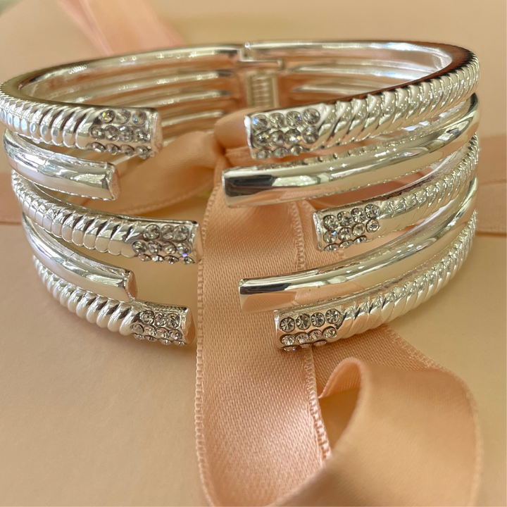 Silver bangle