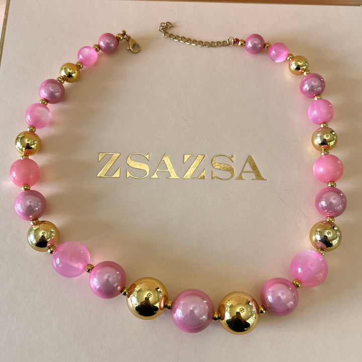 Pink resin set