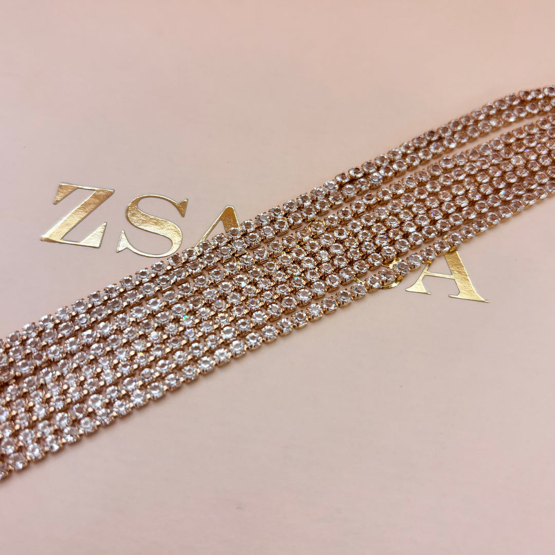 8 rows bracelet