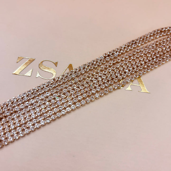 8 rows bracelet