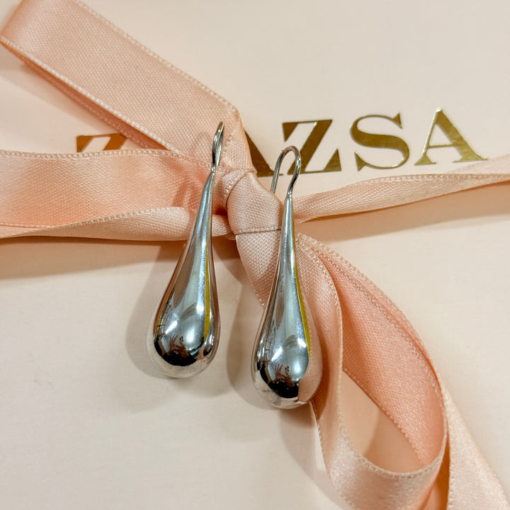 Drop sterling silver hooks