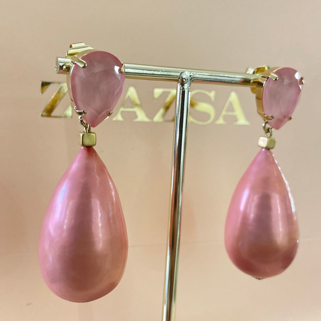 Teardrop earrings