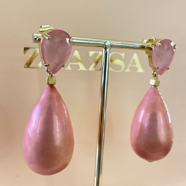 Teardrop earrings