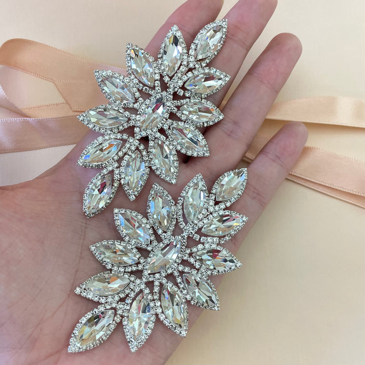 Big earrings
