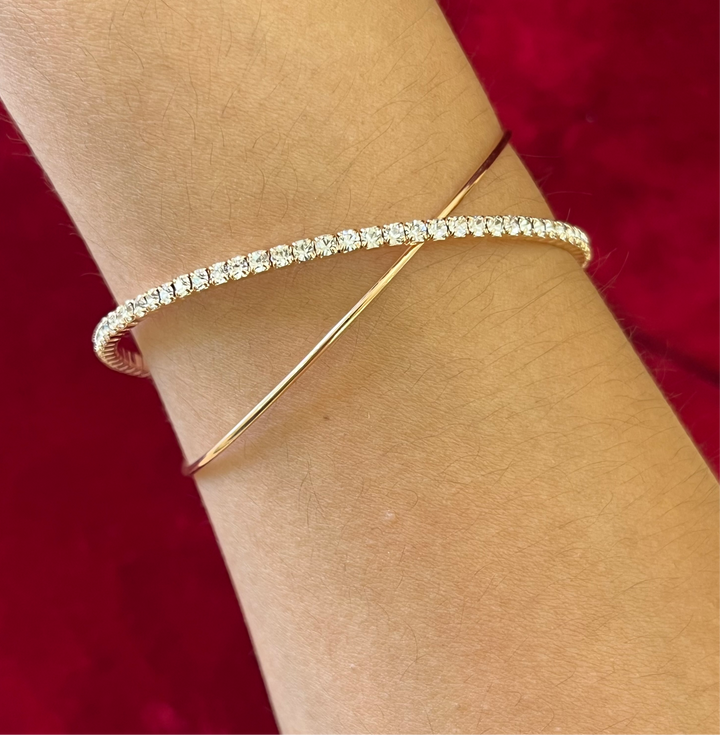 Gold bangle