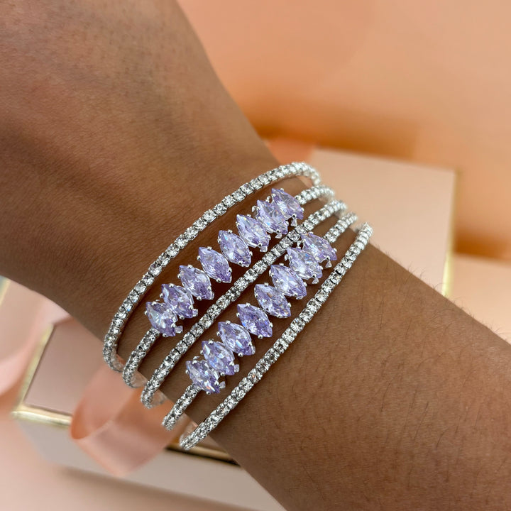 Marquise bangle