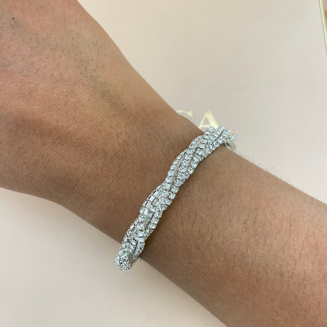 Twisted bangle