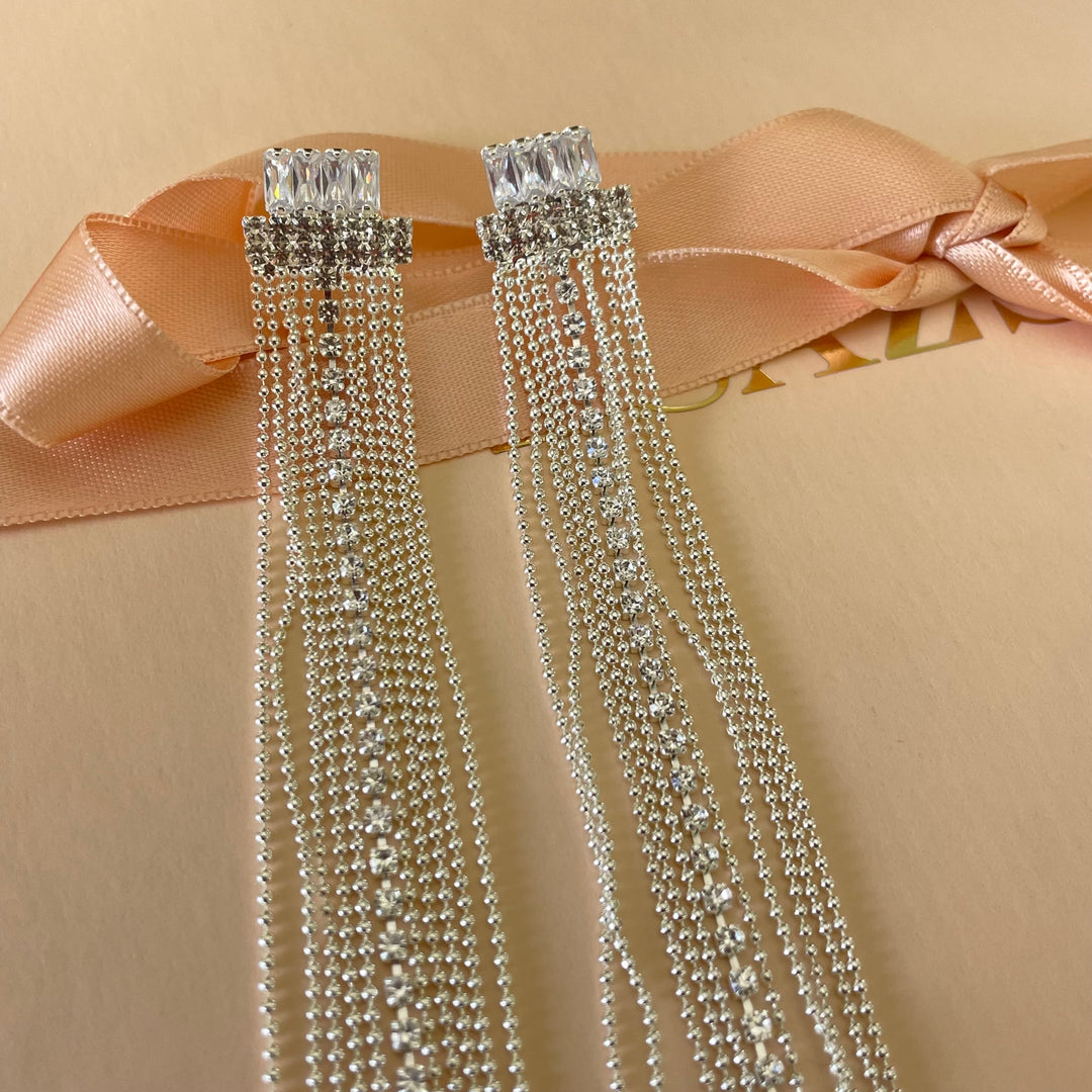 Fringe earrings