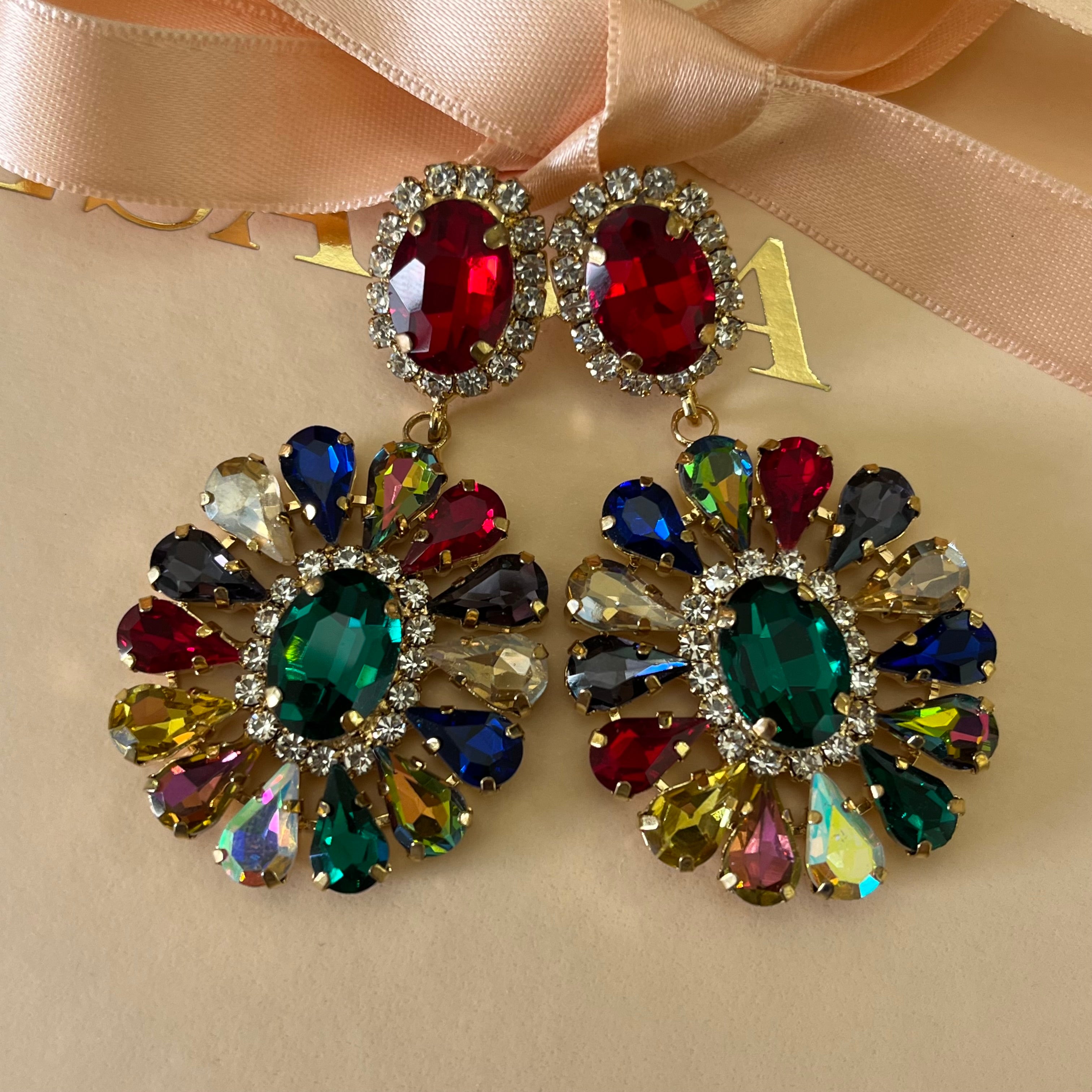 Multicolour earrings