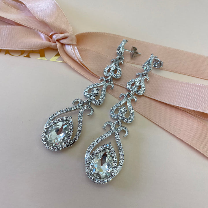 Teardrop earrings