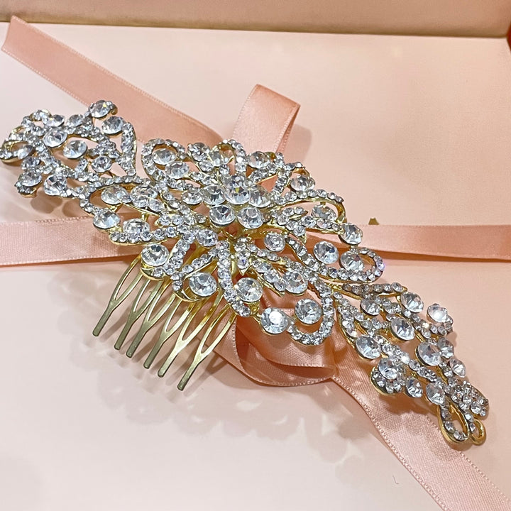 Statement gold comb