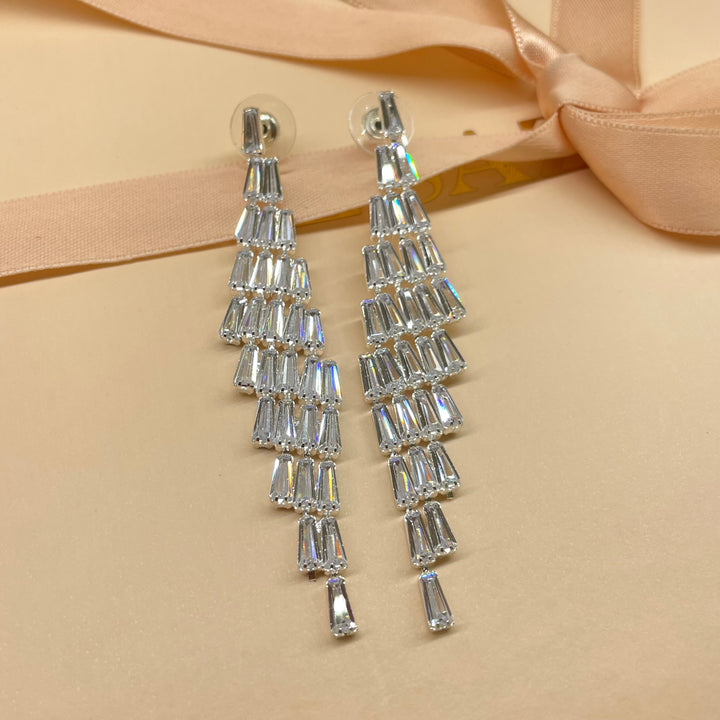 Baguette earrings