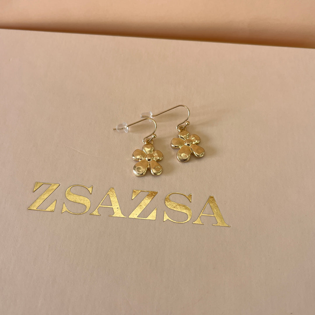 Flower gold plated set