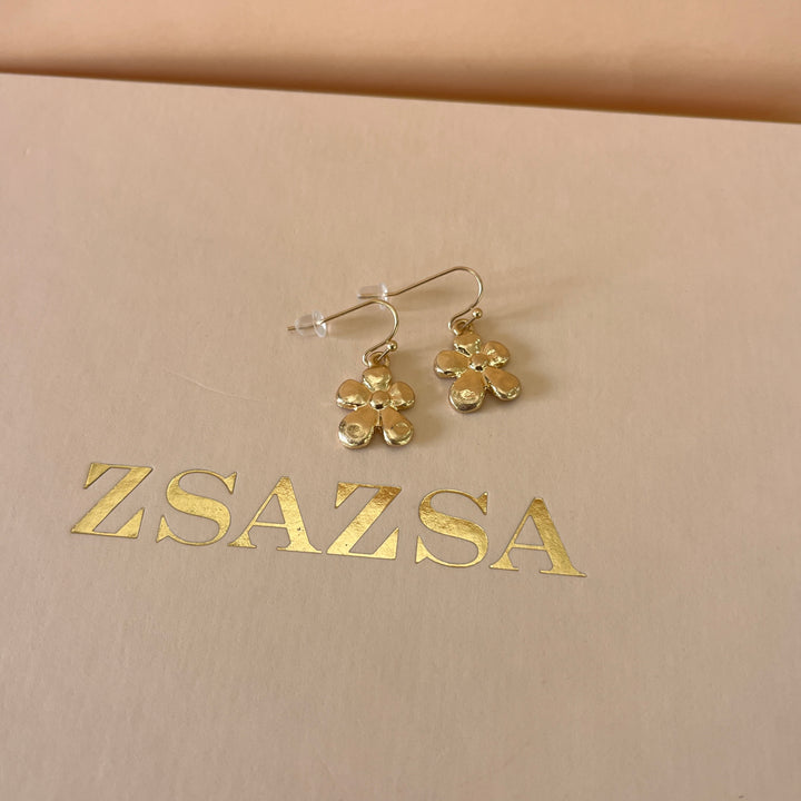 Flower gold plated set