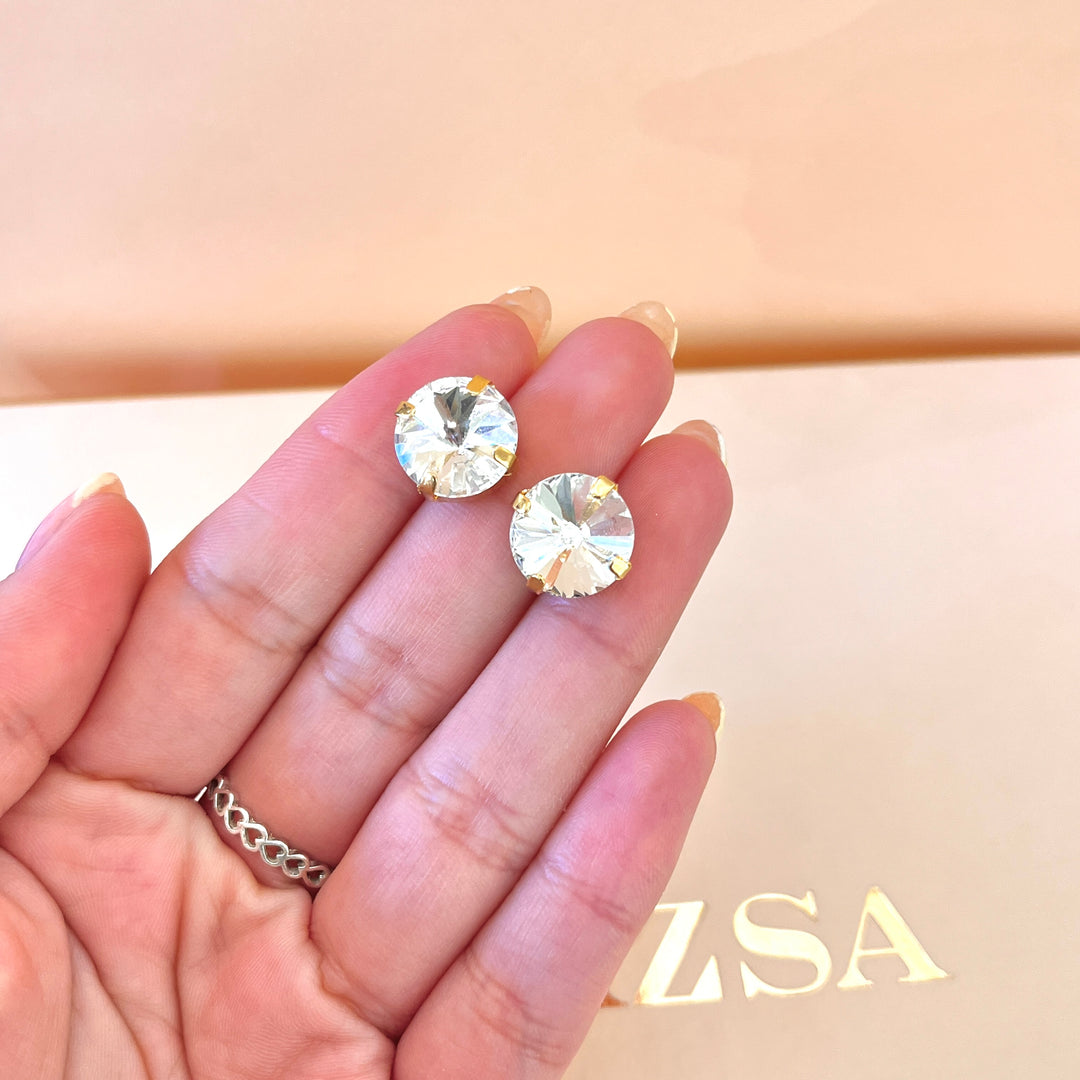 Preciosa crystals gold plated set