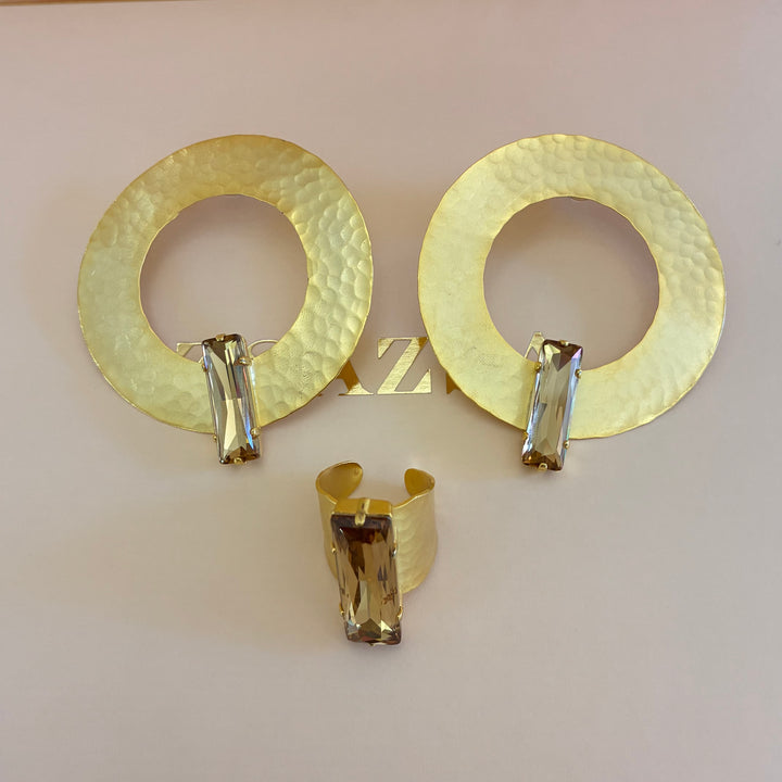 Handmade champagne set