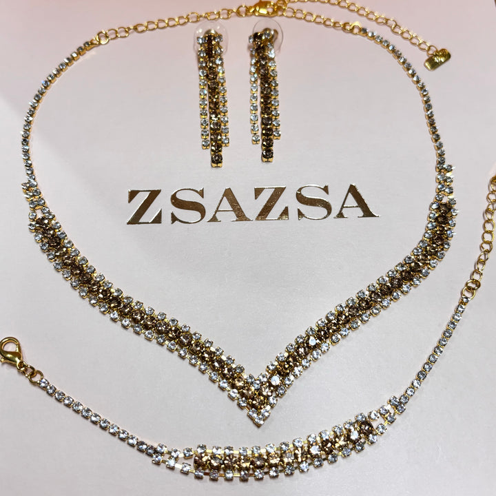 Elegant brown set