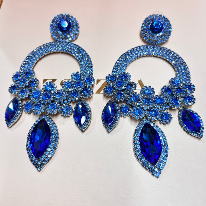Big earrings