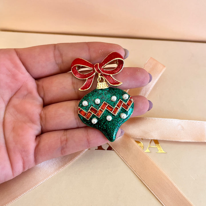 Green Christmas bauble