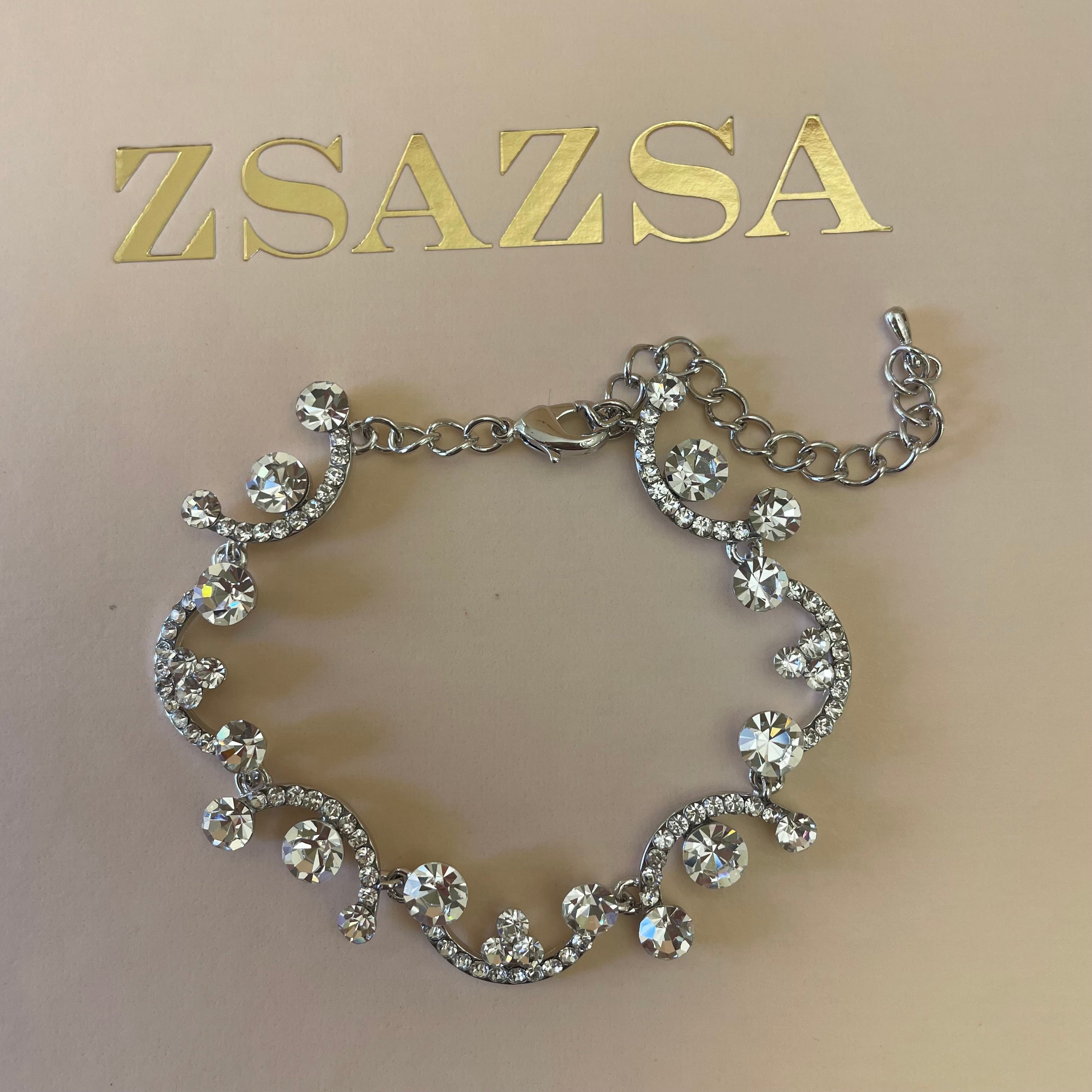 Dainty Swarovski bracelet