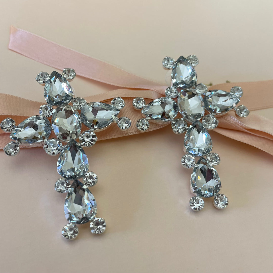 Cross earrings