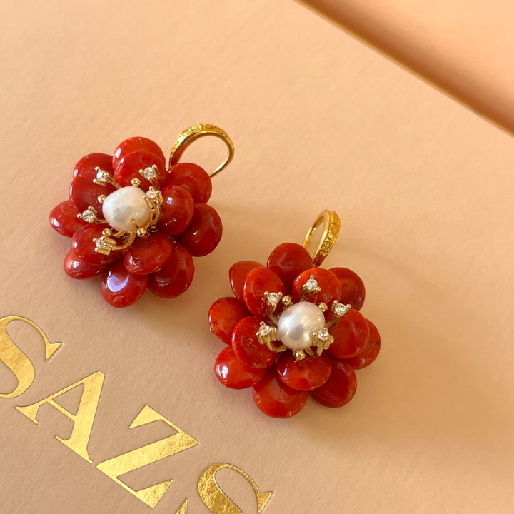 Coral flowers hooks