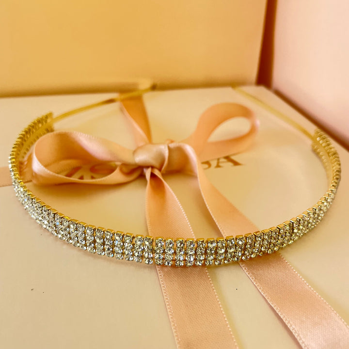 4 row headband