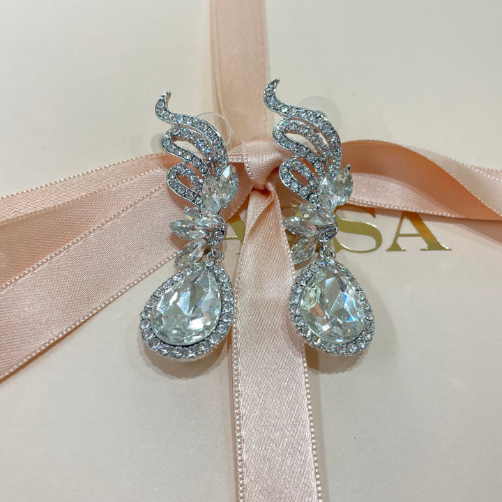 Teardrop earrings