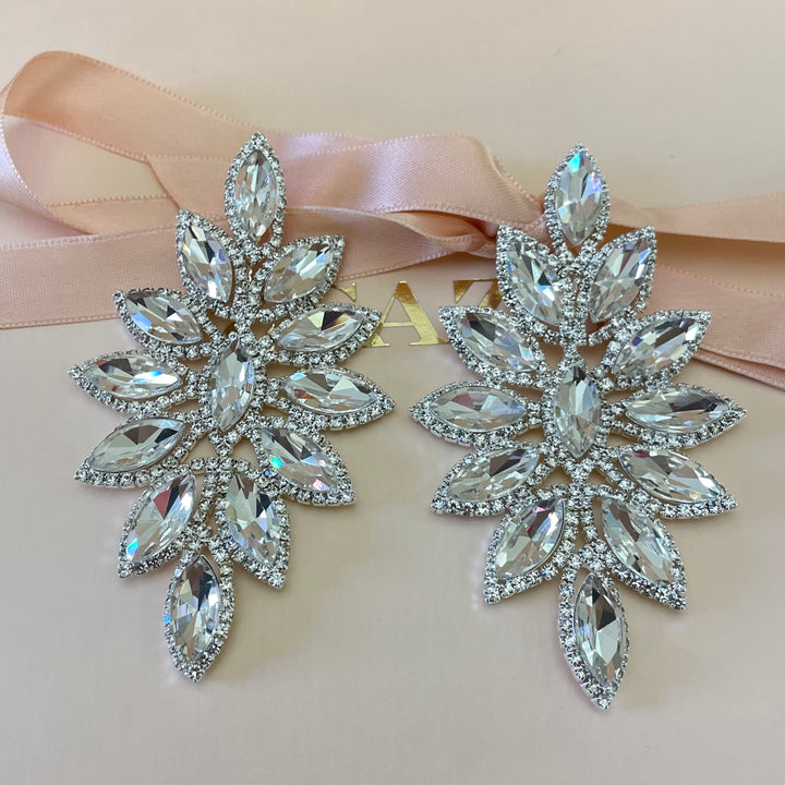 Big earrings