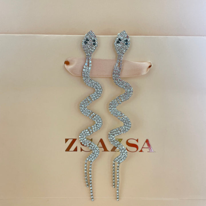 Snake earrings