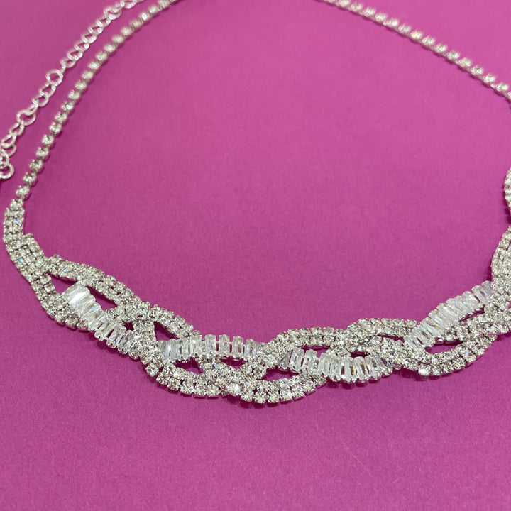 Baguette silver set