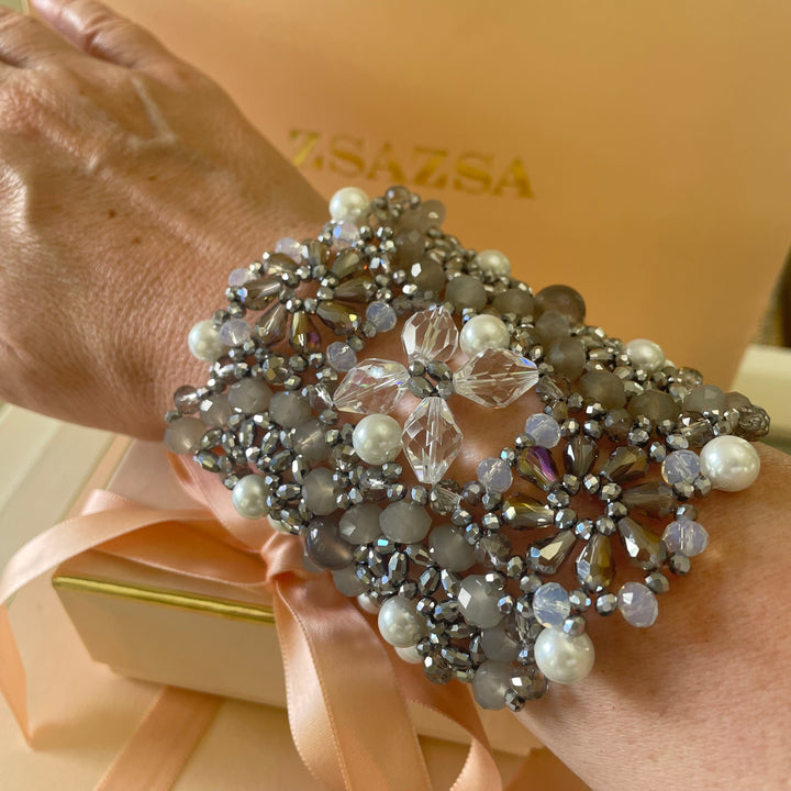 Beaded bangle