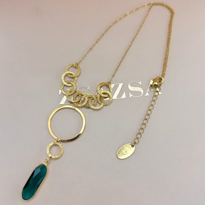 Green necklace