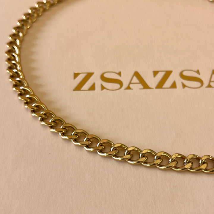Lock and key stainless steel necklace