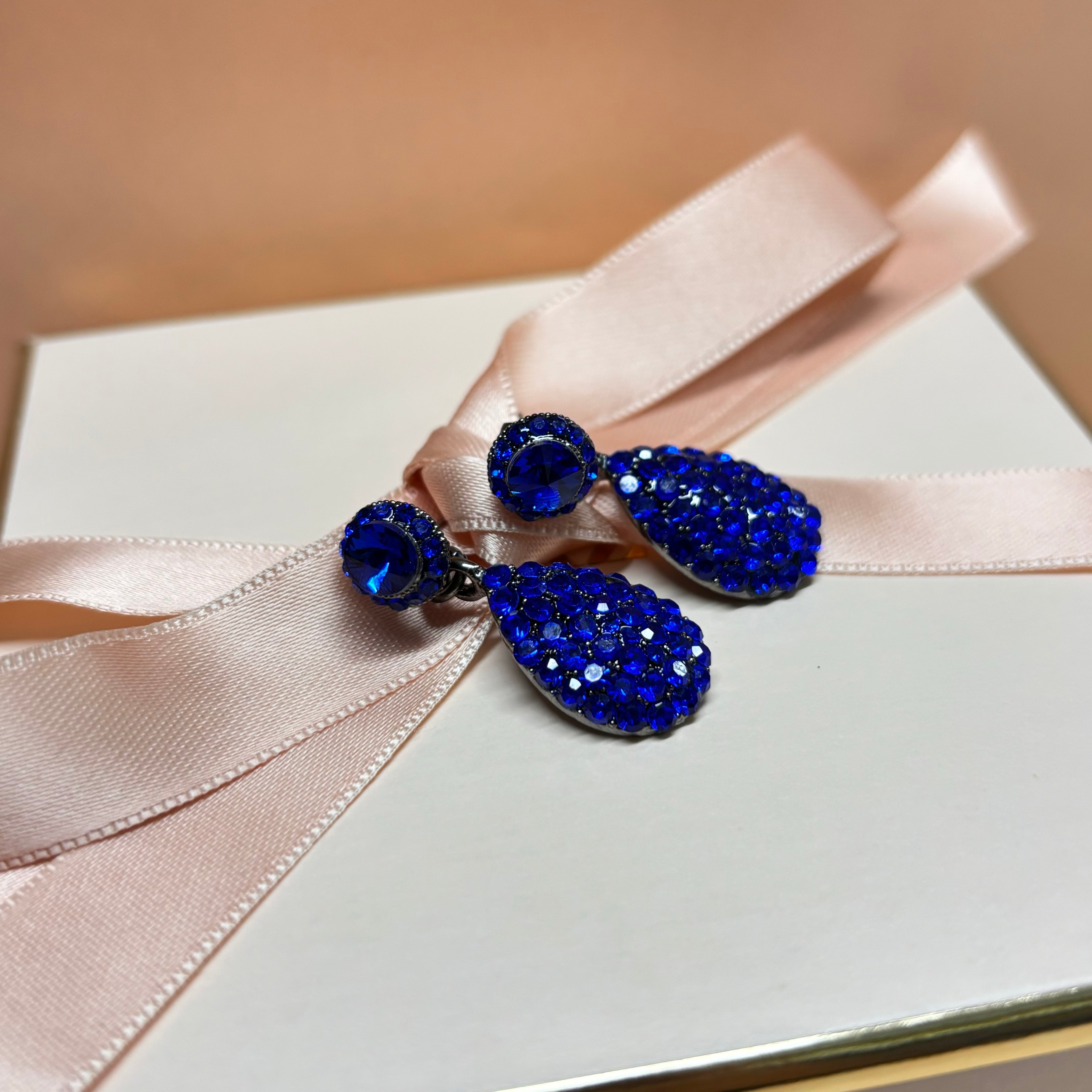 Royal blue earrings